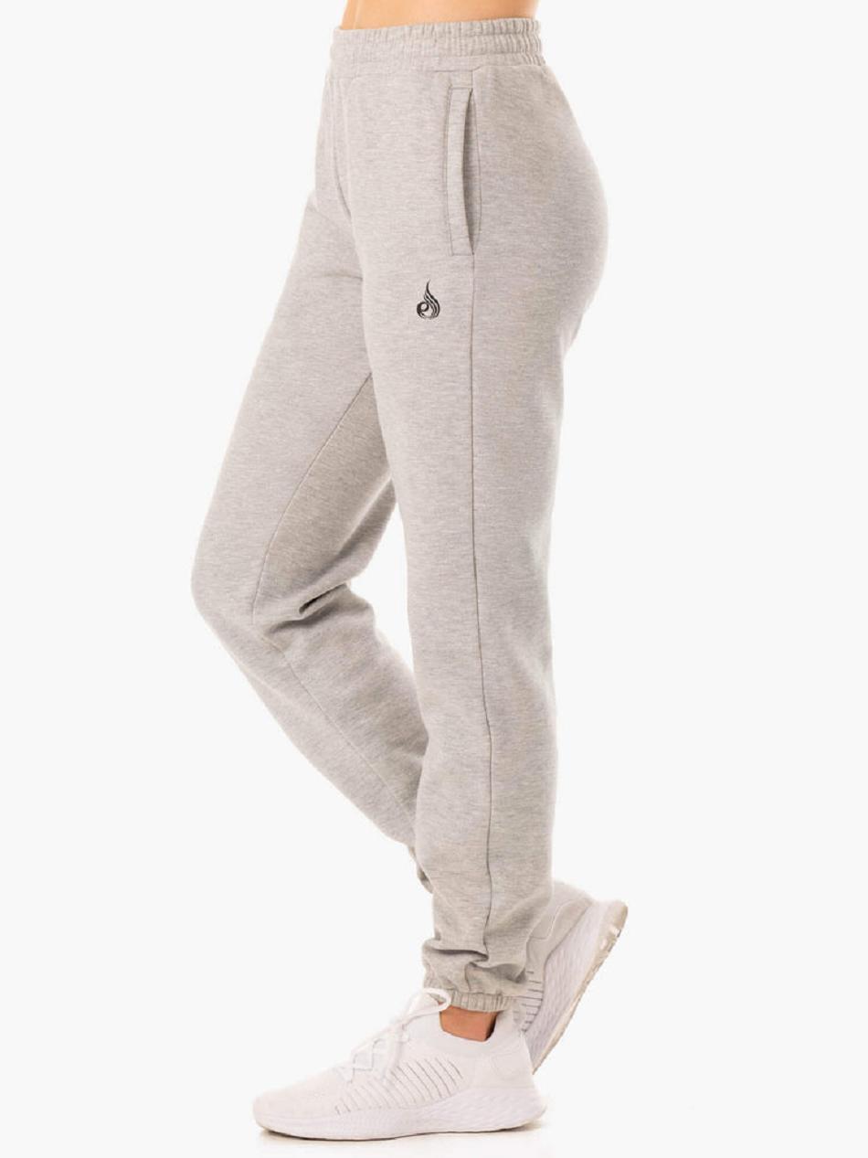 Grey Women's Ryderwear Unisex Track Pants Active Lounge | 5G7668057