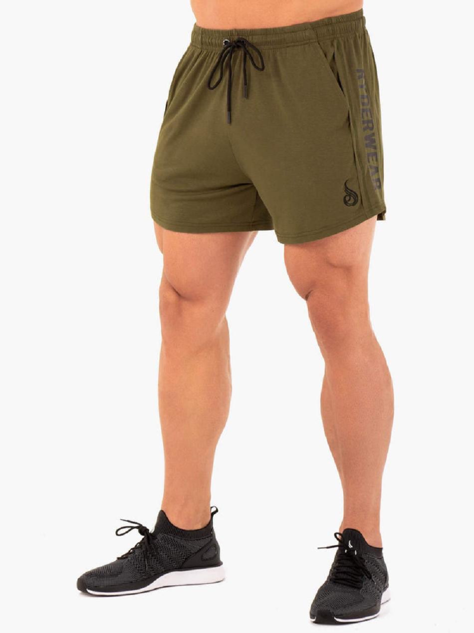 Khaki Men's Ryderwear Arnie Shorts | HR9186263