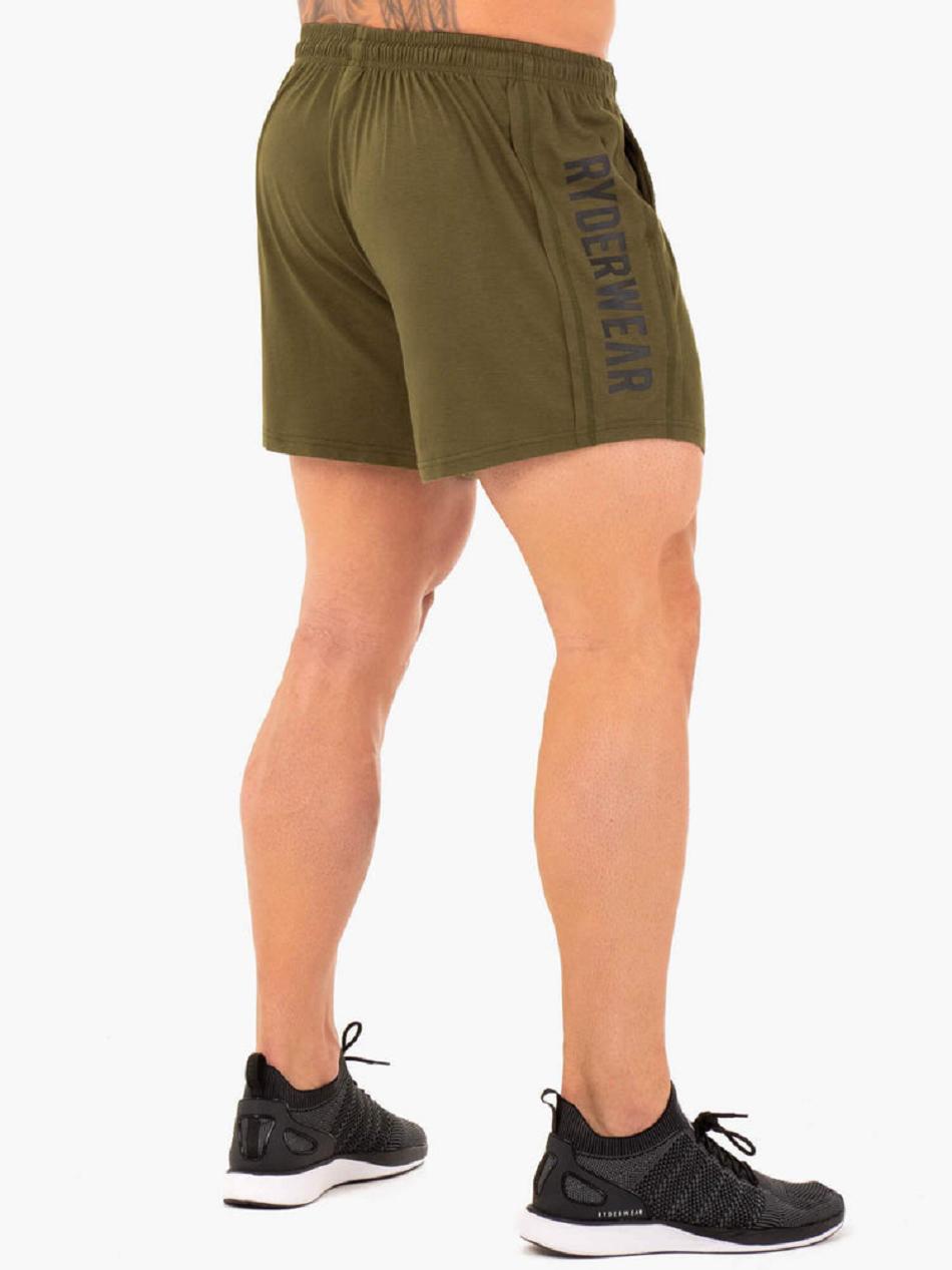 Khaki Men's Ryderwear Arnie Shorts | HR9186263