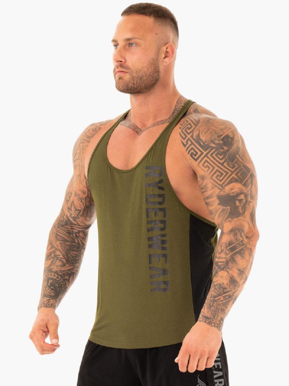 Khaki Men's Ryderwear Performance Stringers | BG8291896