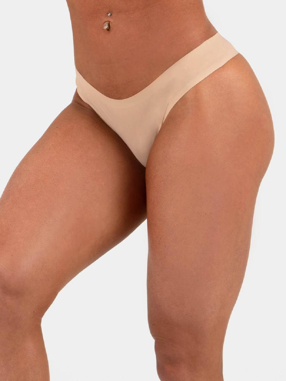 Khaki Women\'s Ryderwear Underwear Twin Pack Seamless | G2T74133