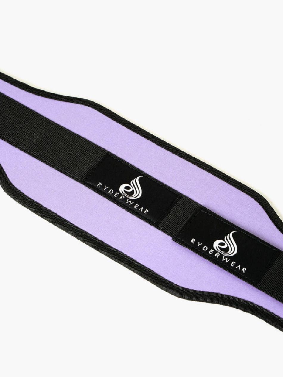 Lavender Women's Ryderwear Lifting Belt Accessories | RFD39979