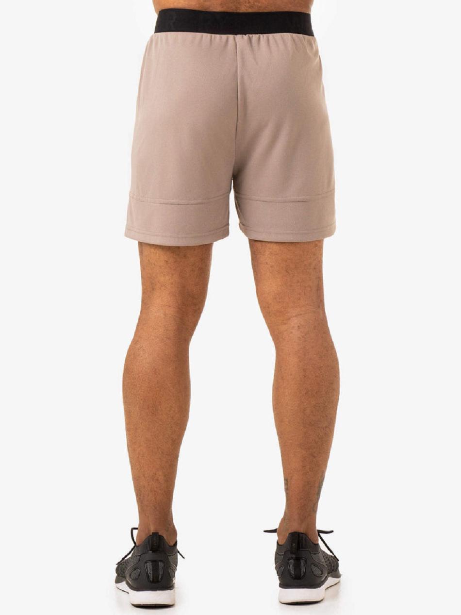 Light Brown Men's Ryderwear Overdrive Mesh Shorts | FG9295015