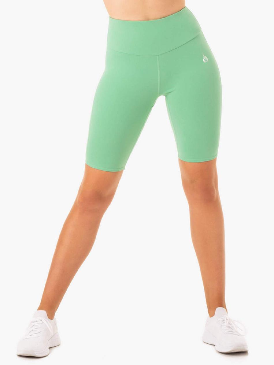 Light Green Women\'s Ryderwear Staples Bike Shorts Scrunch Bum | 47GA42394