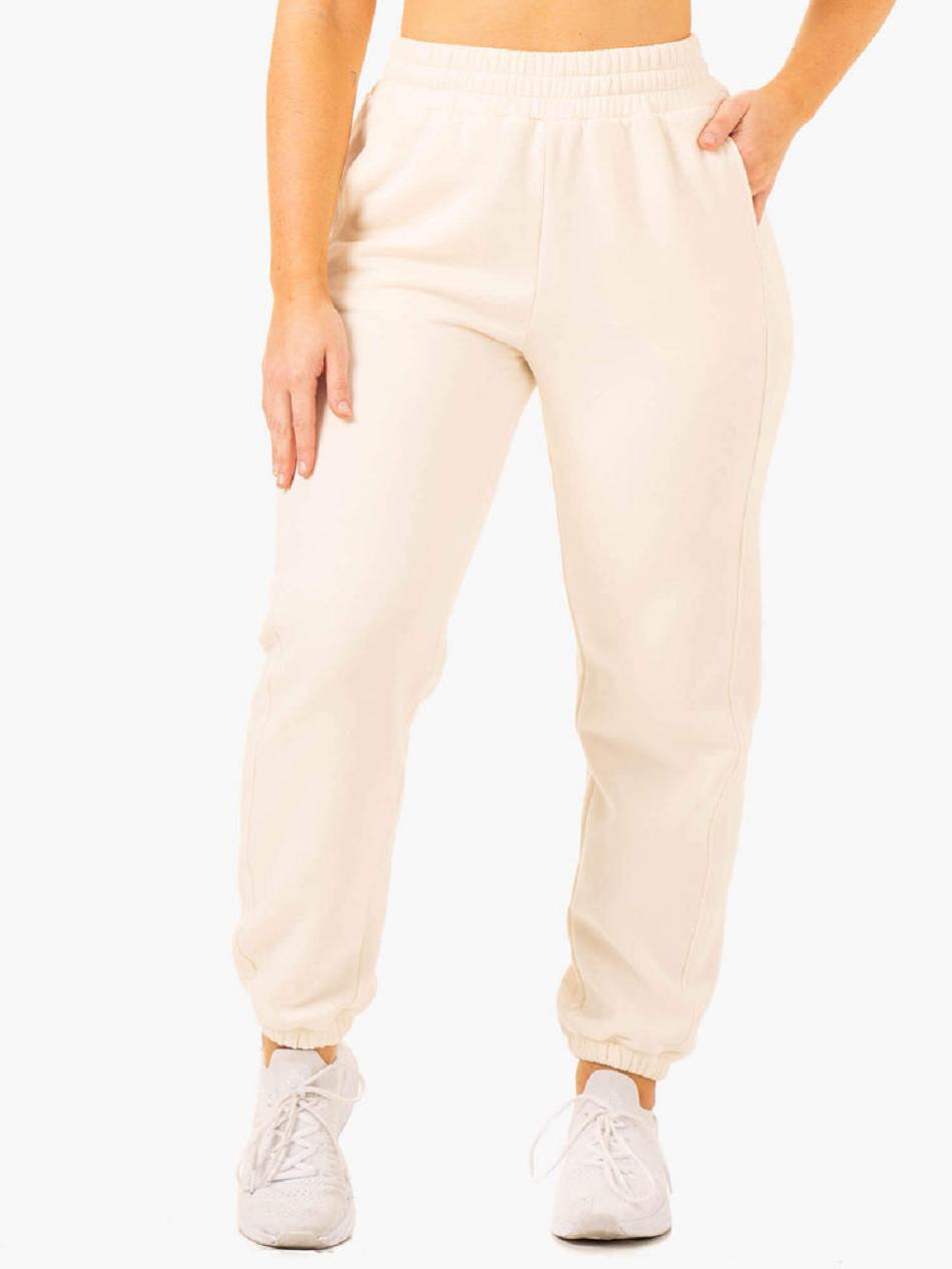 Light Yellow Women\'s Ryderwear Sideline Track Pants Active Lounge | BG7813168