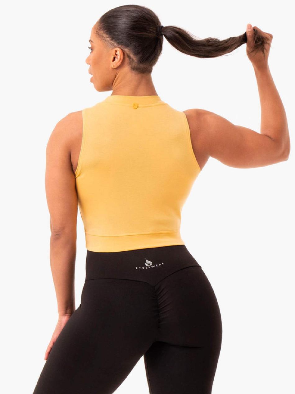 Mango Women's Ryderwear Motion Crop Tanks | 67FE37527