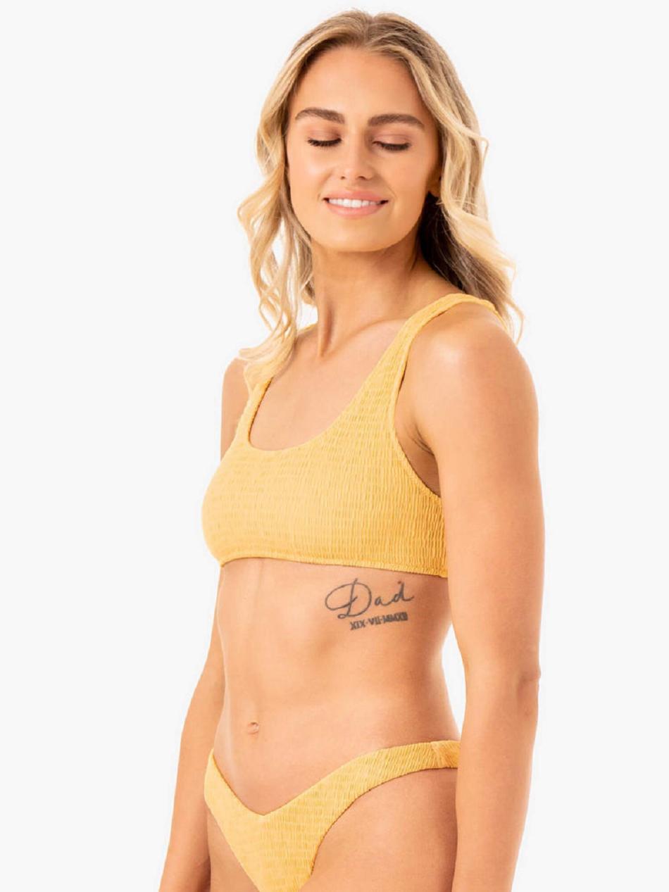 Mango Women's Ryderwear Paradise Scoop Bikini Top Swimwear | YGJ22010