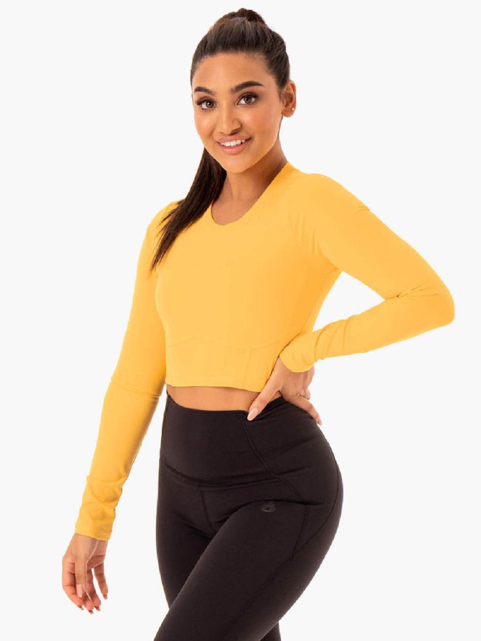 Mango Women's Ryderwear Sola Long Sleeve Top Top | G2T86176