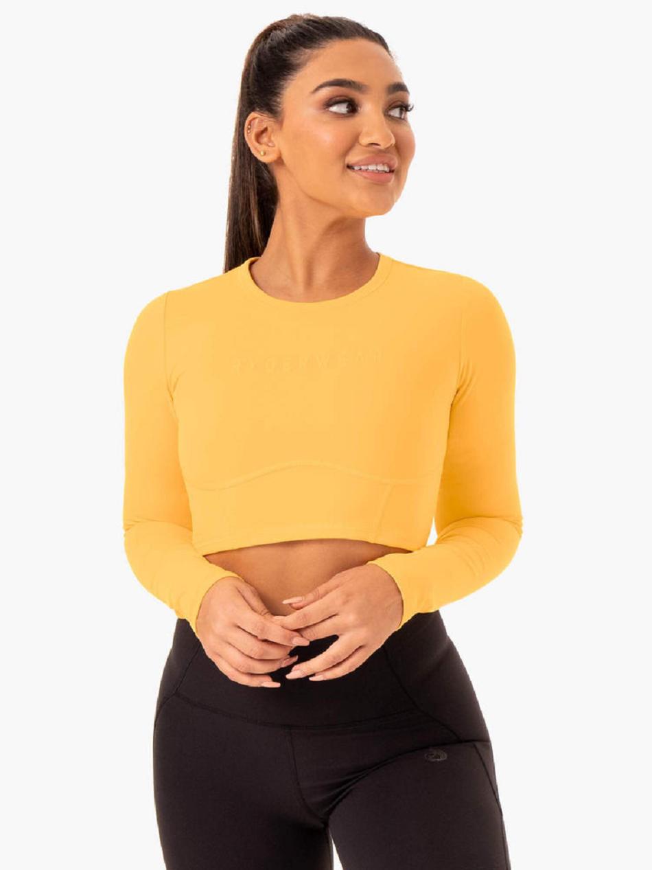 Mango Women\'s Ryderwear Sola Long Sleeve Top Top | G2T86176