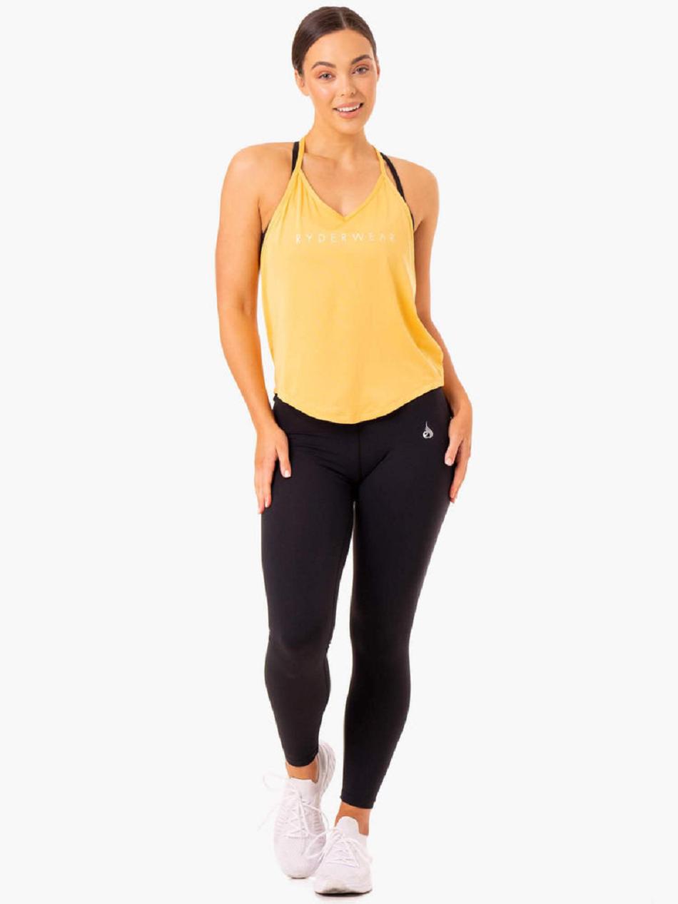 Mango Women's Ryderwear Staples Slinky T-Back Top | DF6452672