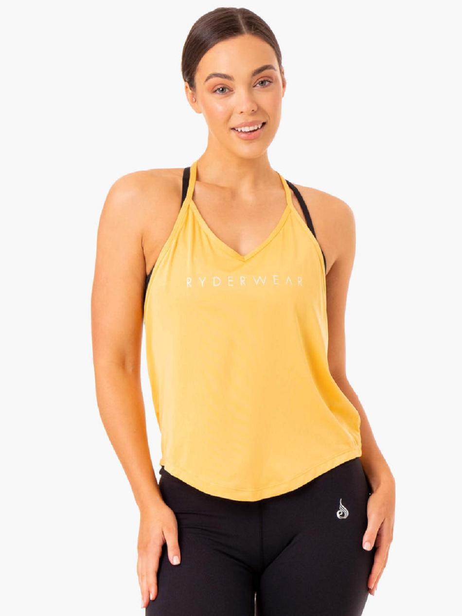 Mango Women\'s Ryderwear Staples Slinky T-Back Top | DF6452672