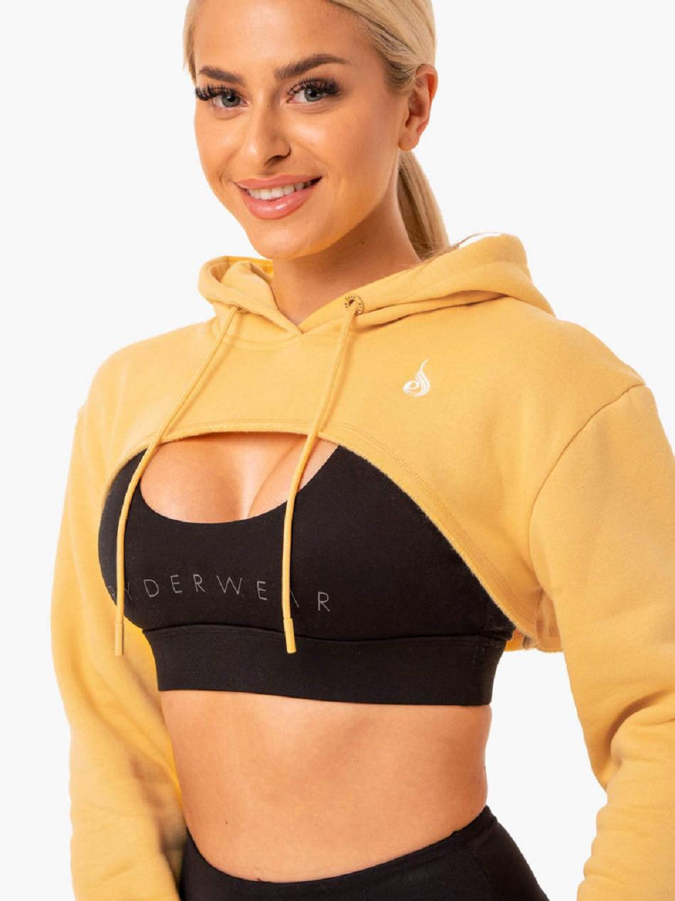 Mango Women's Ryderwear Staples Super Crop Sweater Top | 6D5921076