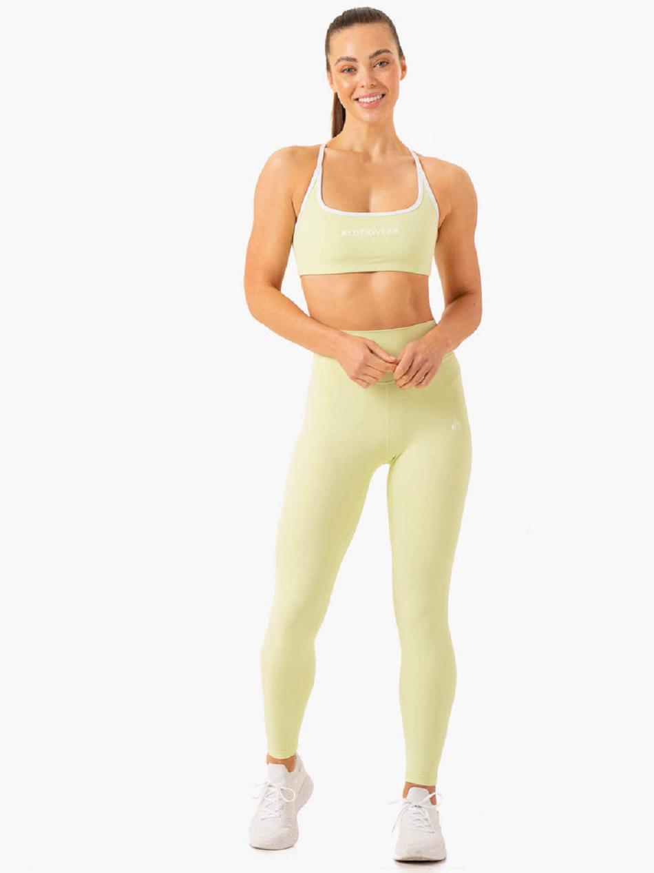 Mint Women's Ryderwear Frequency Sports Bras | 104Y50686