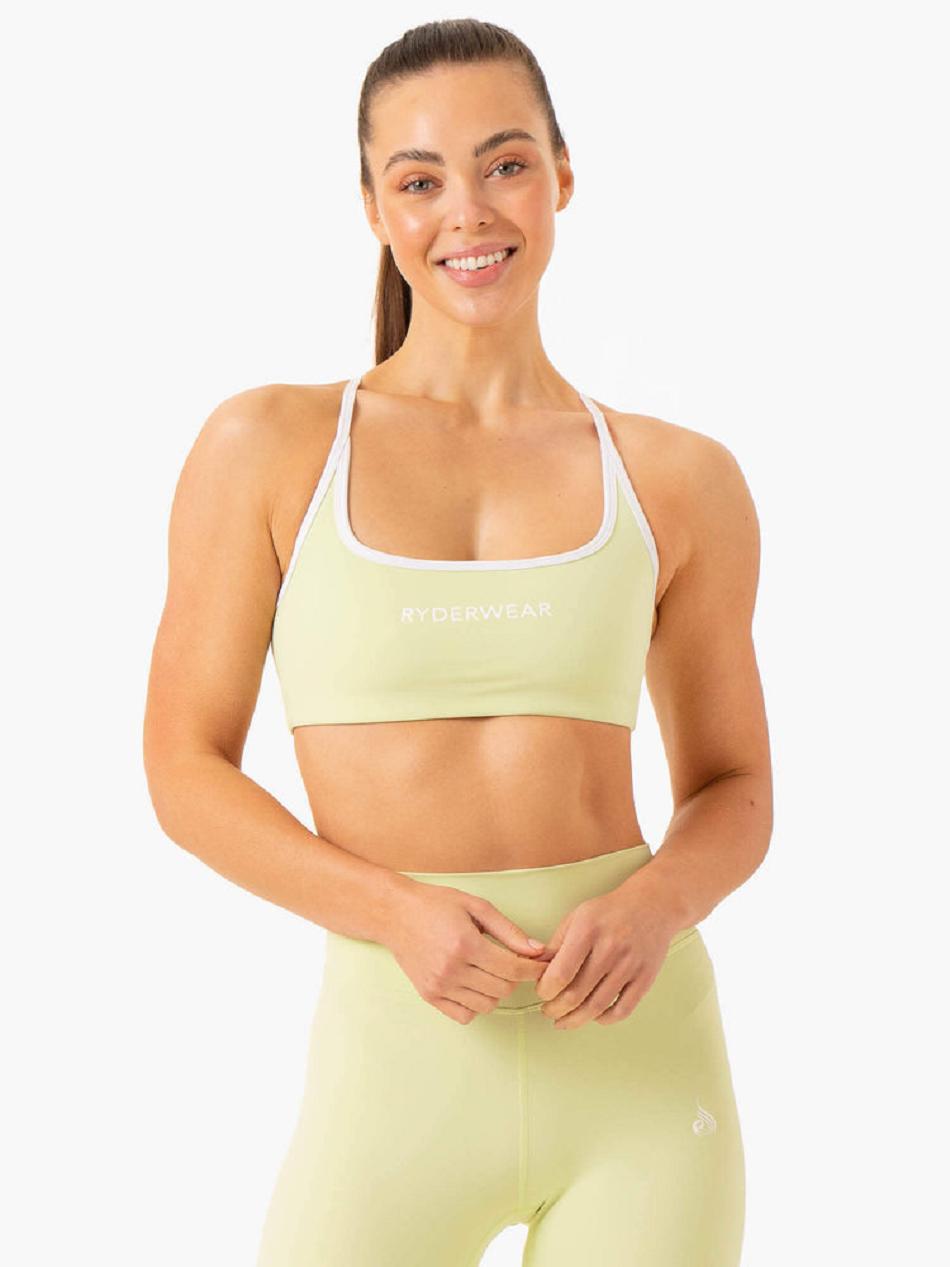 Mint Women\'s Ryderwear Frequency Sports Bras | 104Y50686