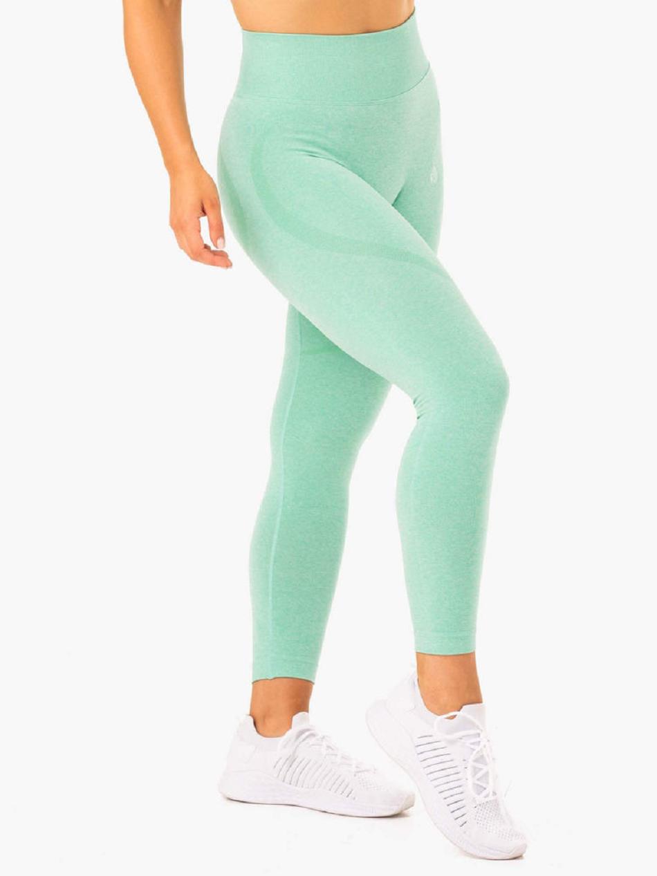 Mint Women's Ryderwear Sculpt Leggings Seamless | DF4780580