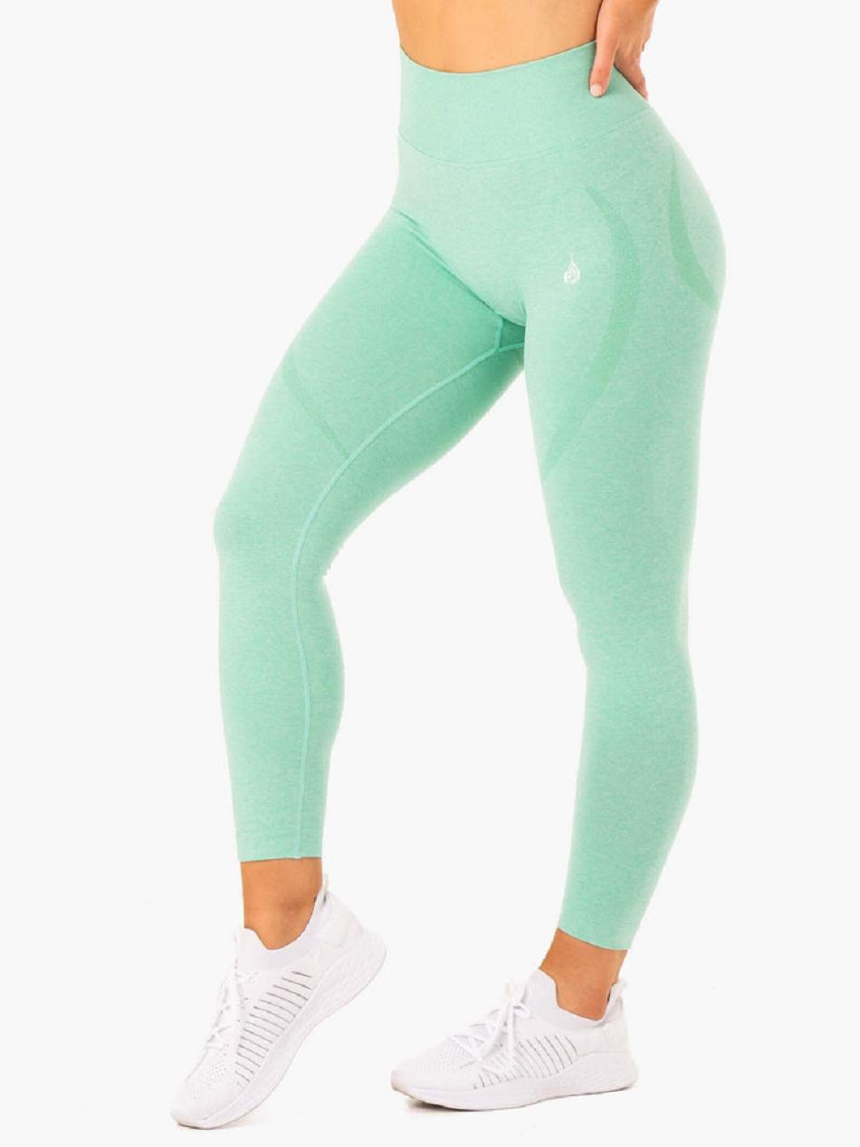 Mint Women's Ryderwear Sculpt Leggings Seamless | DF4780580