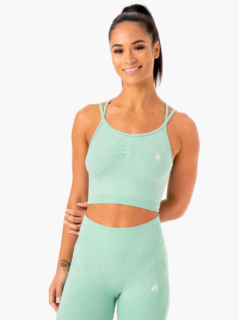 Mint Women\'s Ryderwear Sculpt Seamless Tanks | 130J63563