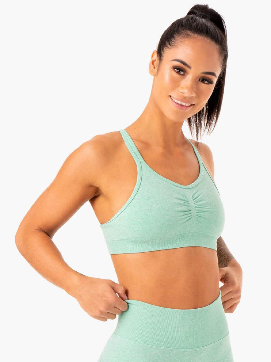 Mint Women\'s Ryderwear Sculpt Sports Bra Seamless | 120DF42089