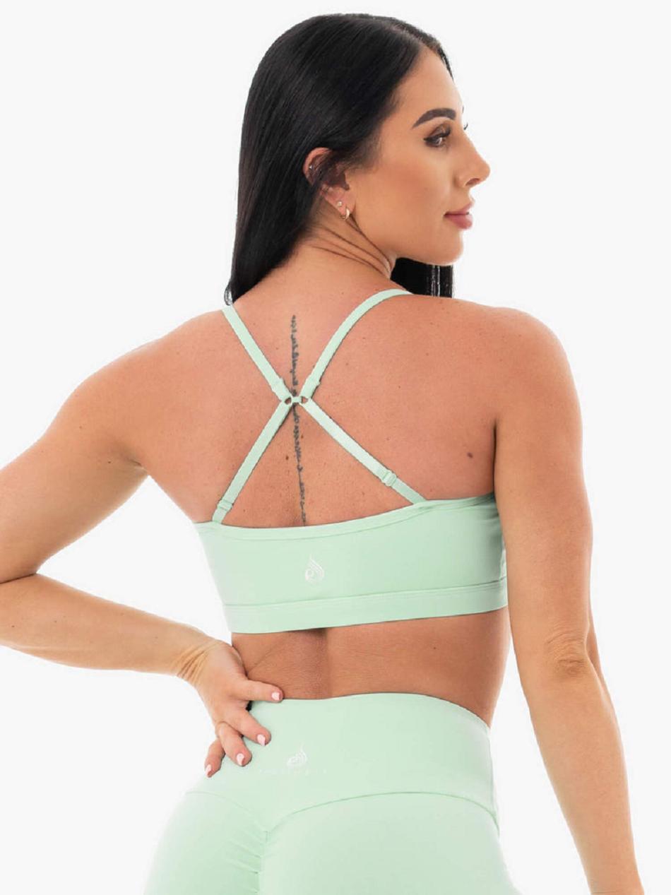 Mint Women's Ryderwear Staples Sports Bras | DS5244477