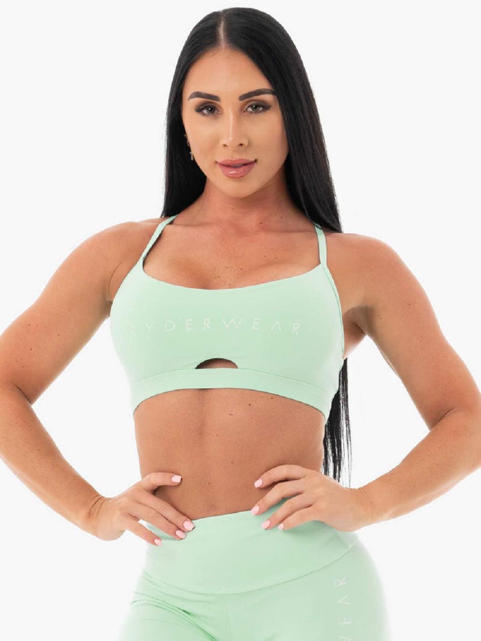 Mint Women\'s Ryderwear Staples Sports Bras | DS5244477