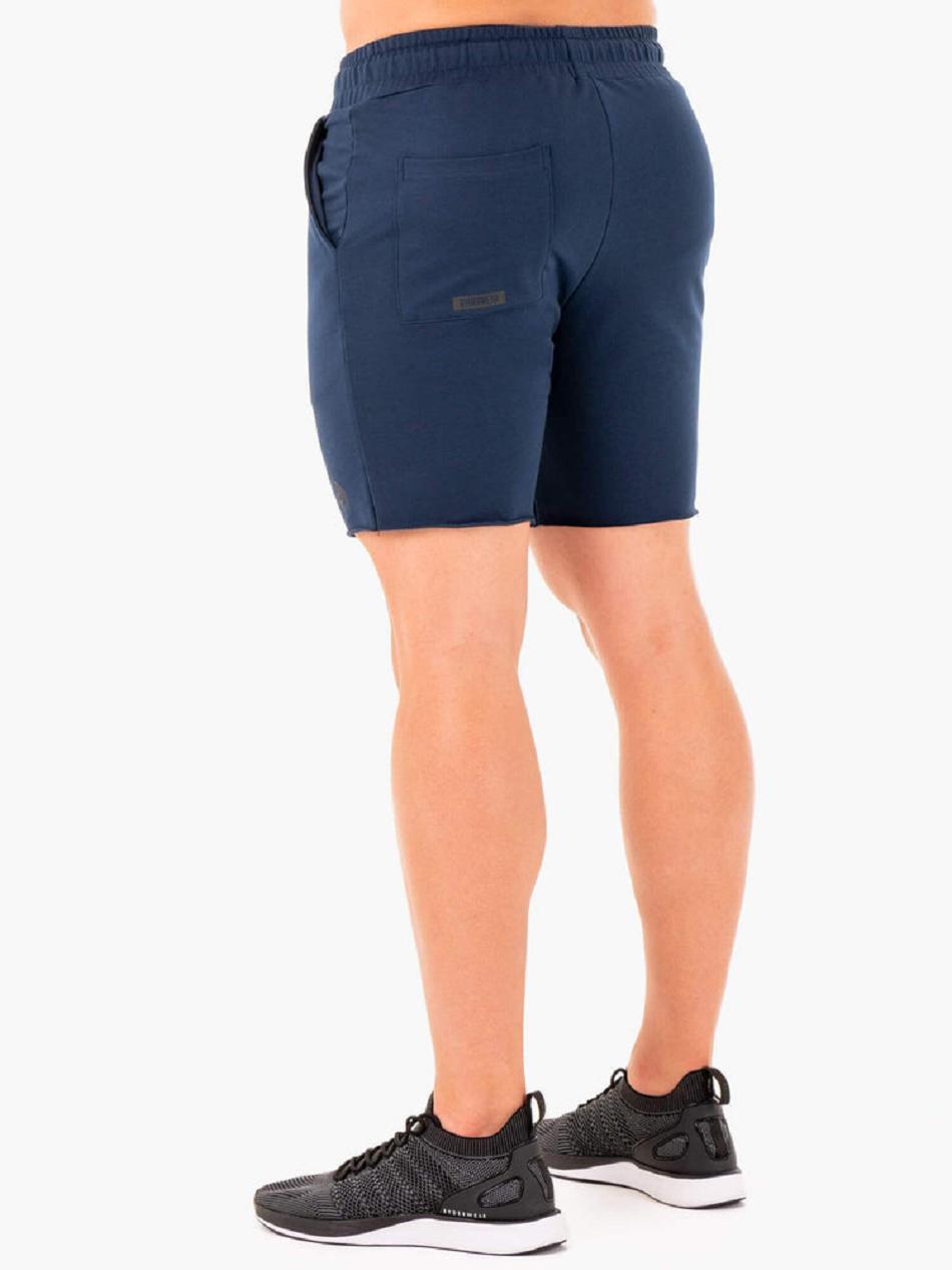 Navy Men's Ryderwear Base Gym Shorts | 95JF73056