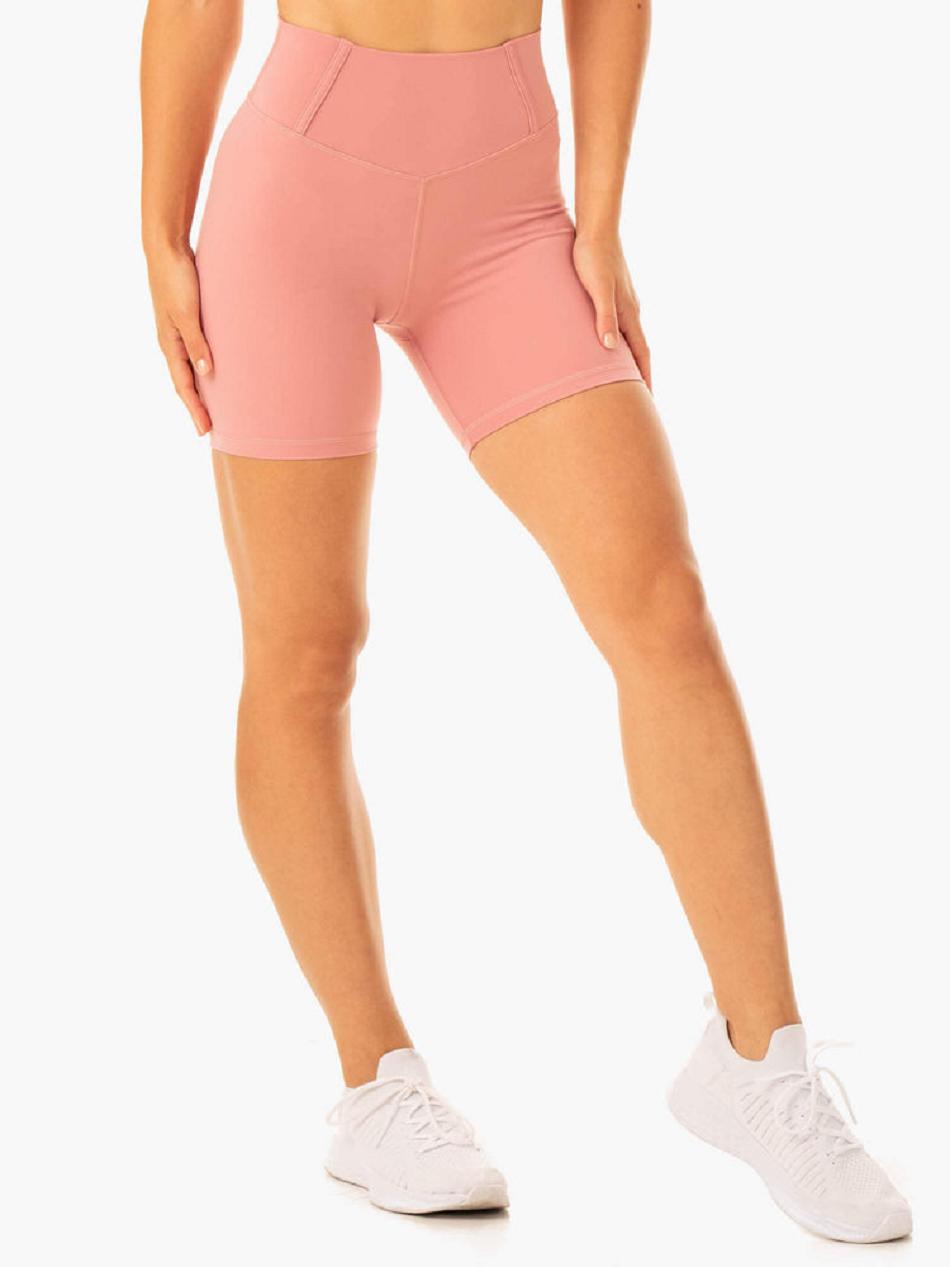 Pink Women\'s Ryderwear Form Scrunch Bum Shorts | 124DF69972