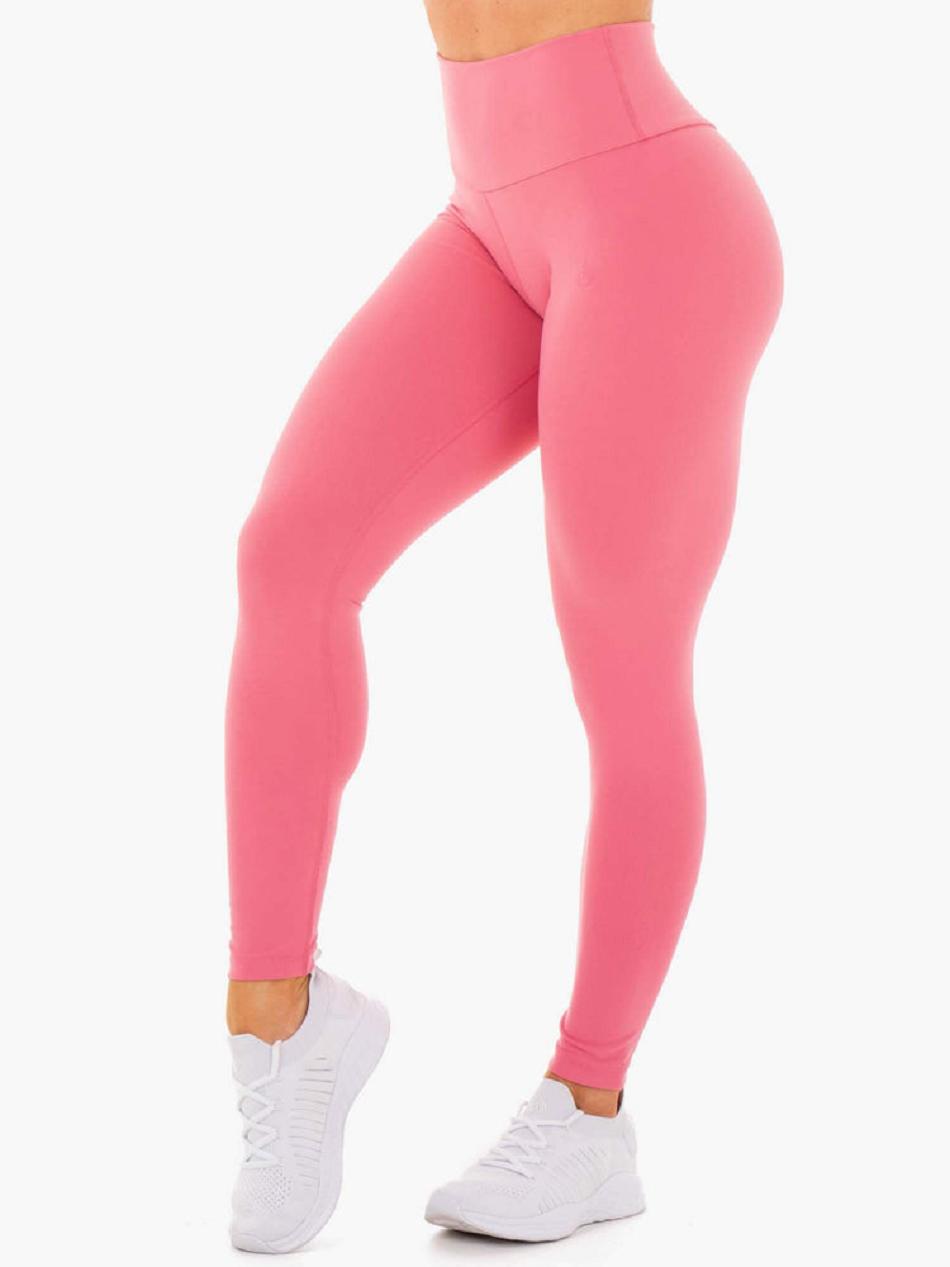 Pink Women\'s Ryderwear Motion High Waisted Leggings | DF3833877