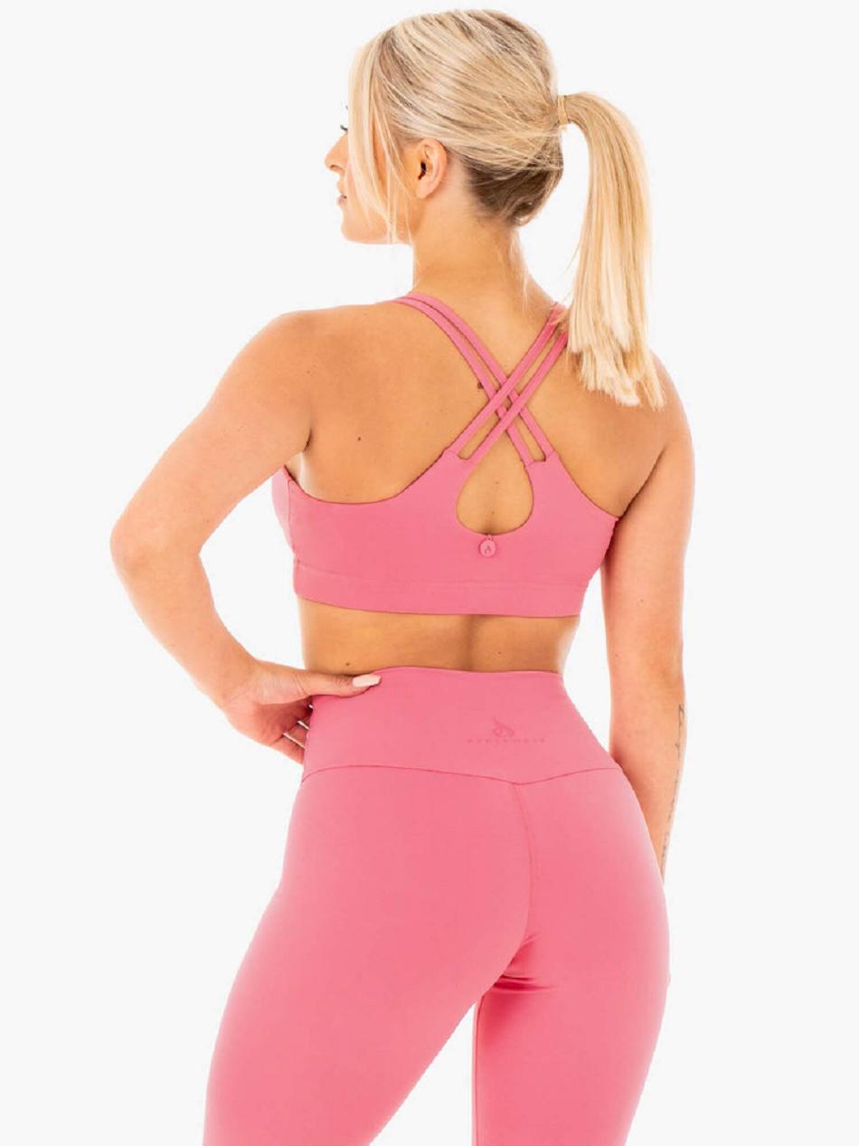 Pink Women's Ryderwear Motion Sports Bras | 55RC55720