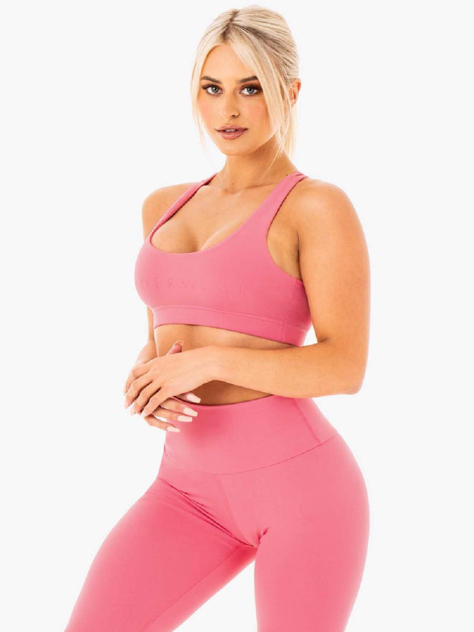 Pink Women's Ryderwear Motion Sports Bras | 55RC55720