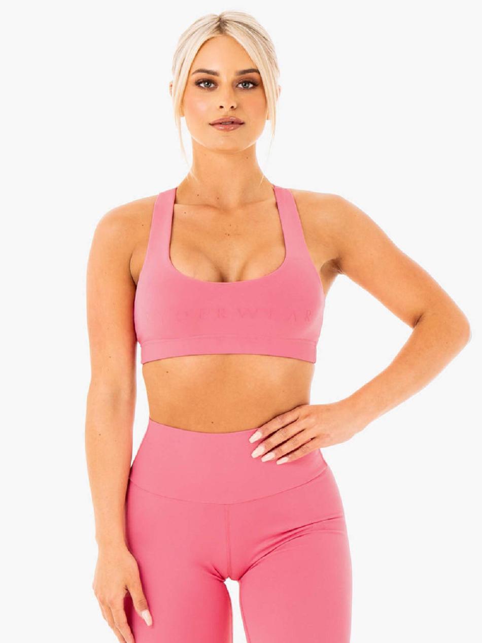 Pink Women's Ryderwear Motion Sports Bras | 55RC55720