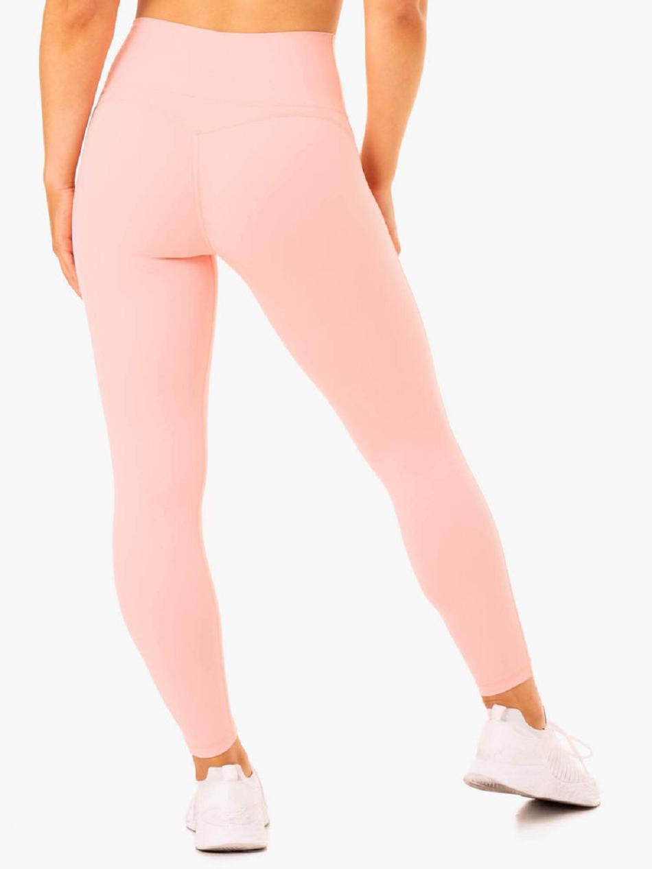 Pink Women's Ryderwear NKD Align Leggings | XG4236187