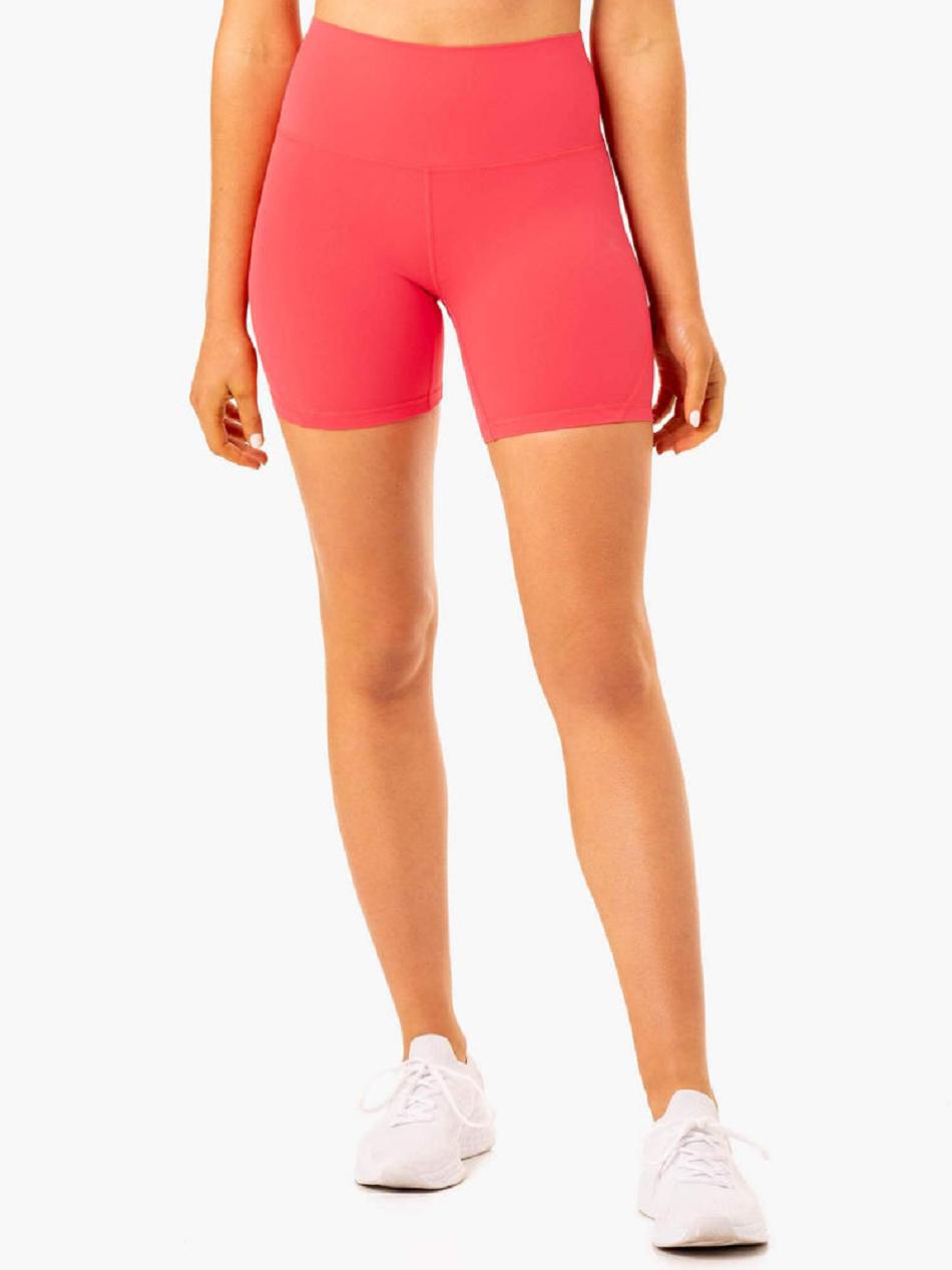 Pink Women\'s Ryderwear NKD Align Shorts | 56YR86049