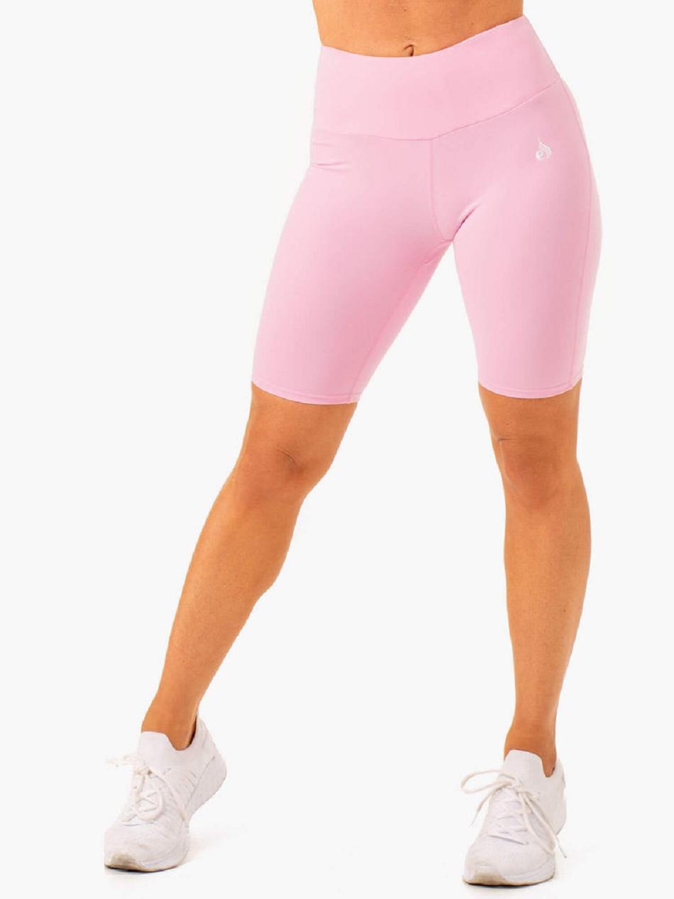 Pink Women\'s Ryderwear Staples Bike Shorts Scrunch Bum | ES4546769