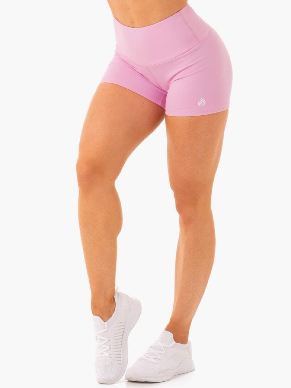 Pink Women\'s Ryderwear Staples Booty Shorts Scrunch Bum | DF4019188