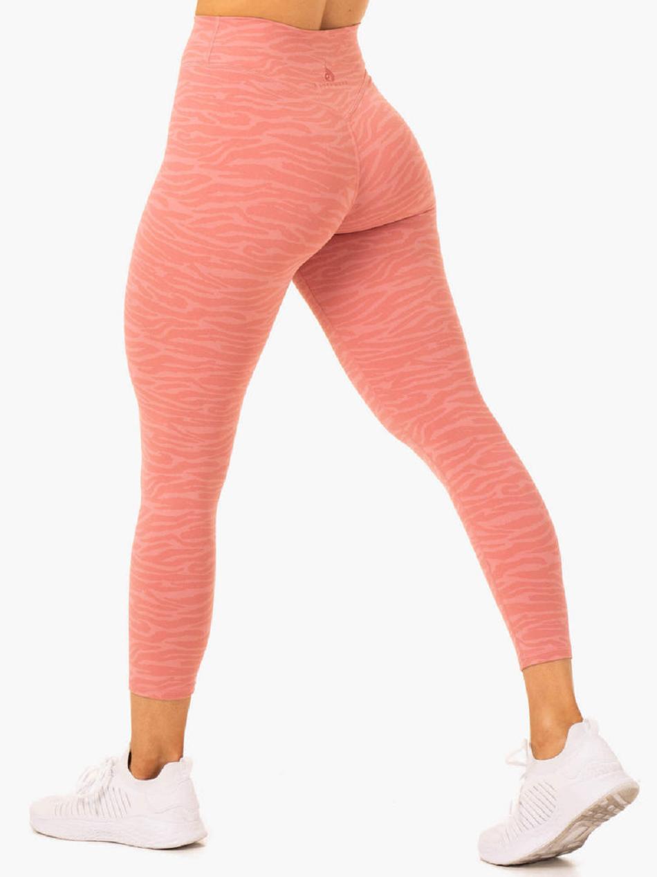 Pink Women\'s Ryderwear Transform High Waisted Leggings | 39RW39281