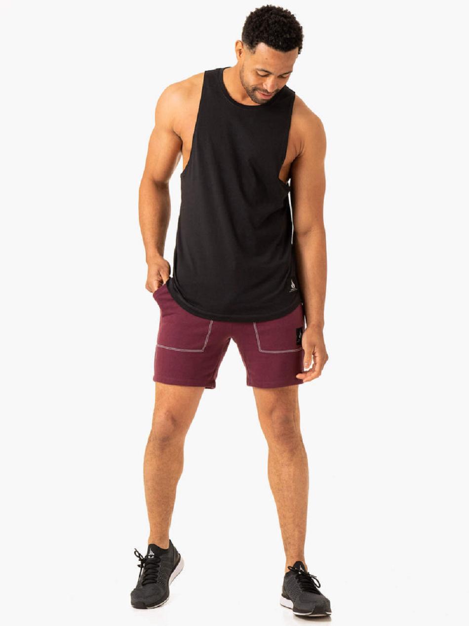 Purple Men's Ryderwear Vital Track Shorts | 96KR99045