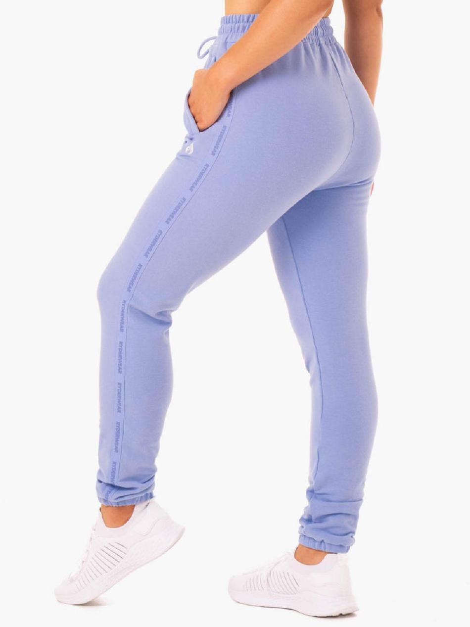 Purple Women's Ryderwear Base High Waisted Track Pants Trackset | 65Y7623797