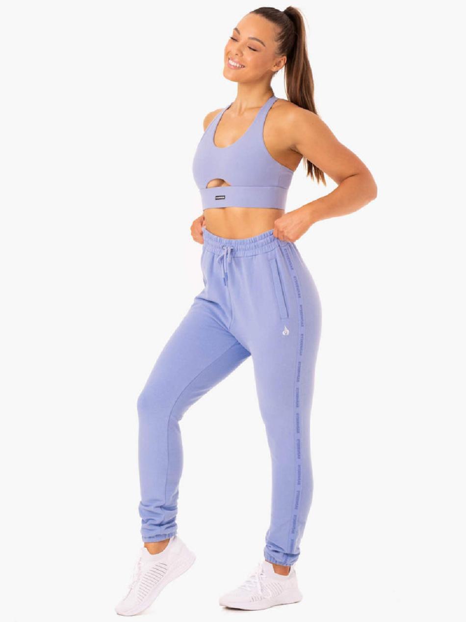 Purple Women's Ryderwear Base High Waisted Track Pants Trackset | 65Y7623797