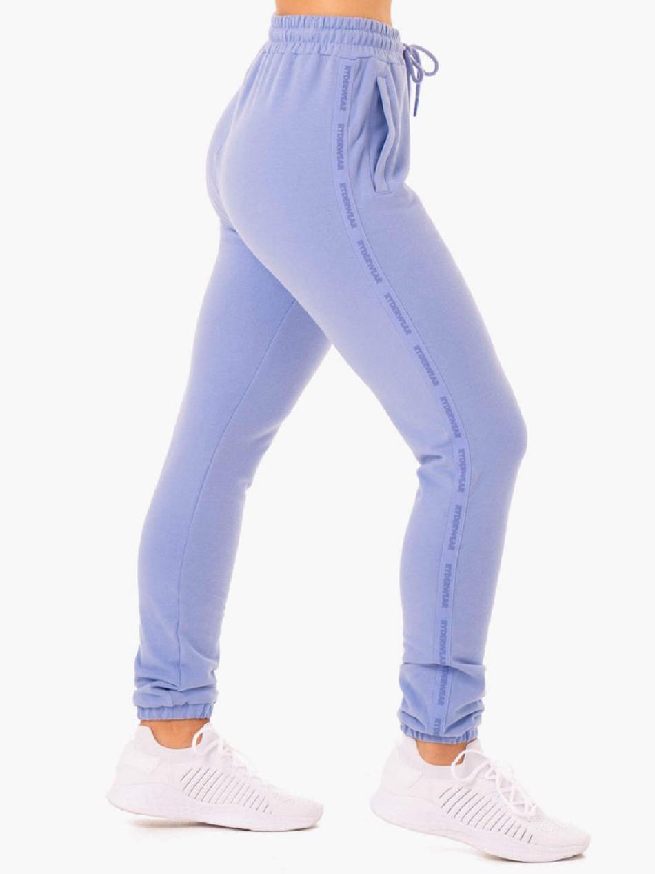 Purple Women's Ryderwear Base High Waisted Track Pants Active Lounge | NG7610092