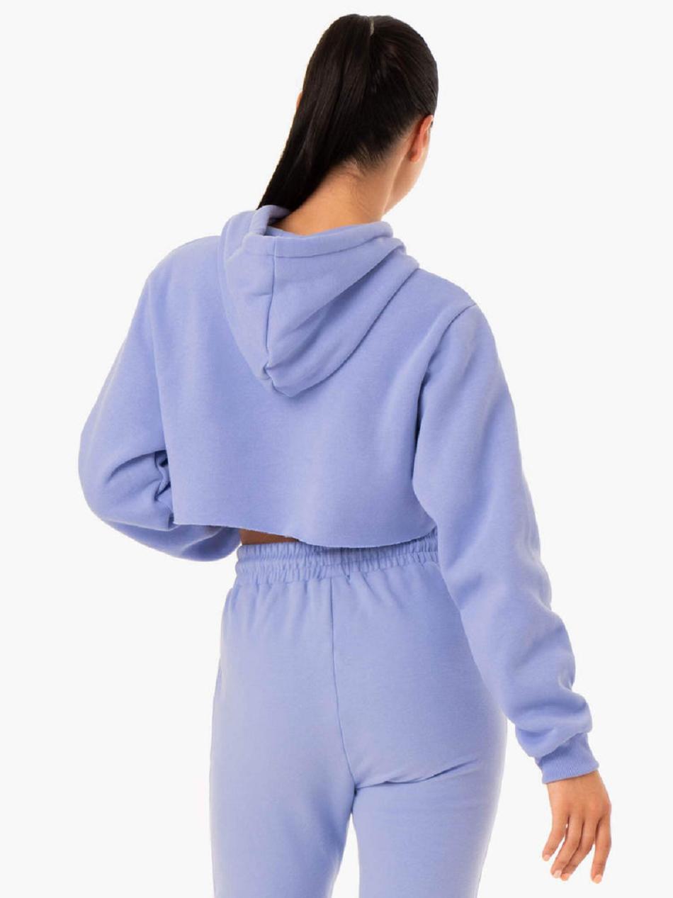 Purple Women's Ryderwear Base Pullover Hoodie Trackset | 126Y60718