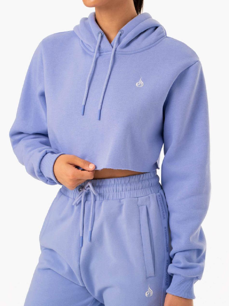 Purple Women's Ryderwear Base Pullover Hoodie Trackset | 126Y60718