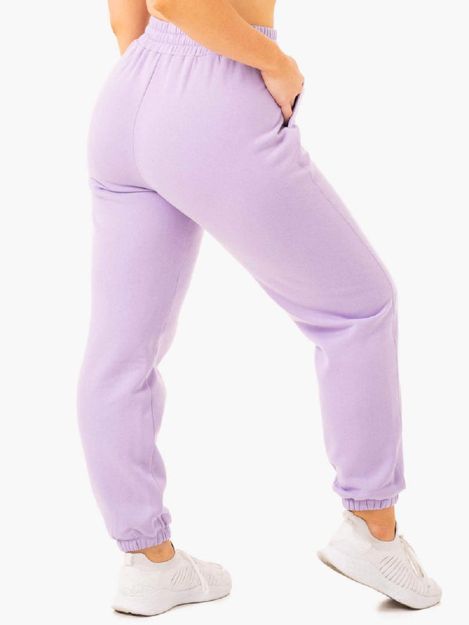 Purple Women's Ryderwear Sideline Track Pants | 79KR46285