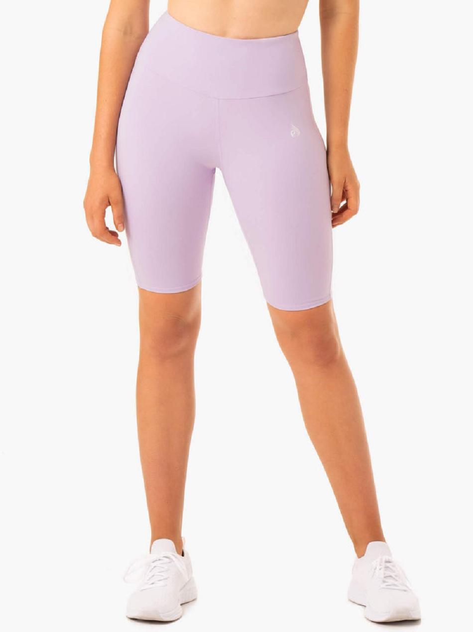 Purple Women's Ryderwear Staples Bike Shorts Scrunch Bum | 43ES85005