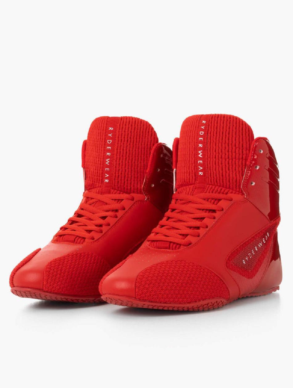 Red Men's Ryderwear D-Mak Carbon Fibre Shoes | 67U9431734