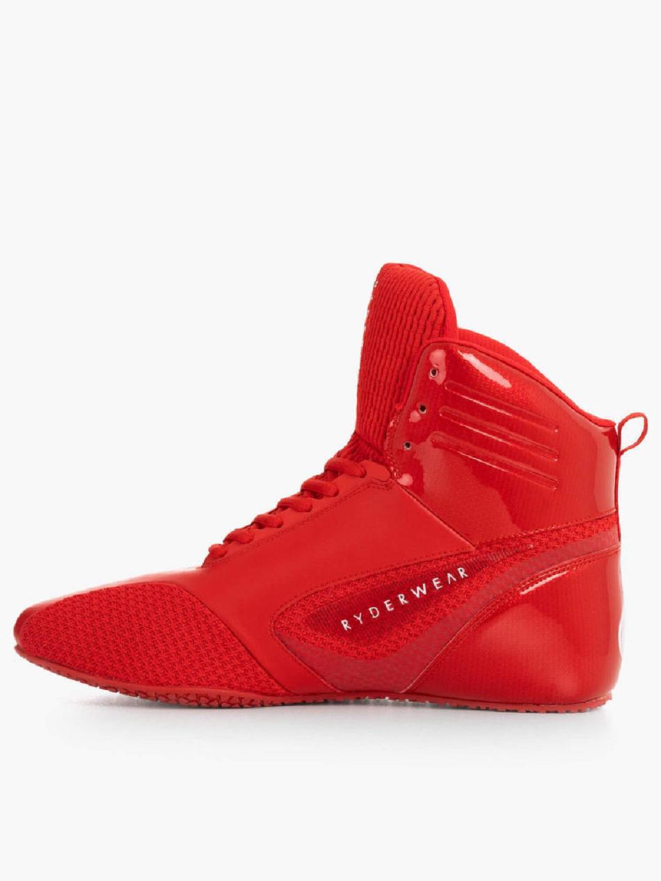 Red Men's Ryderwear D-Mak Carbon Fibre Shoes | 67U9431734