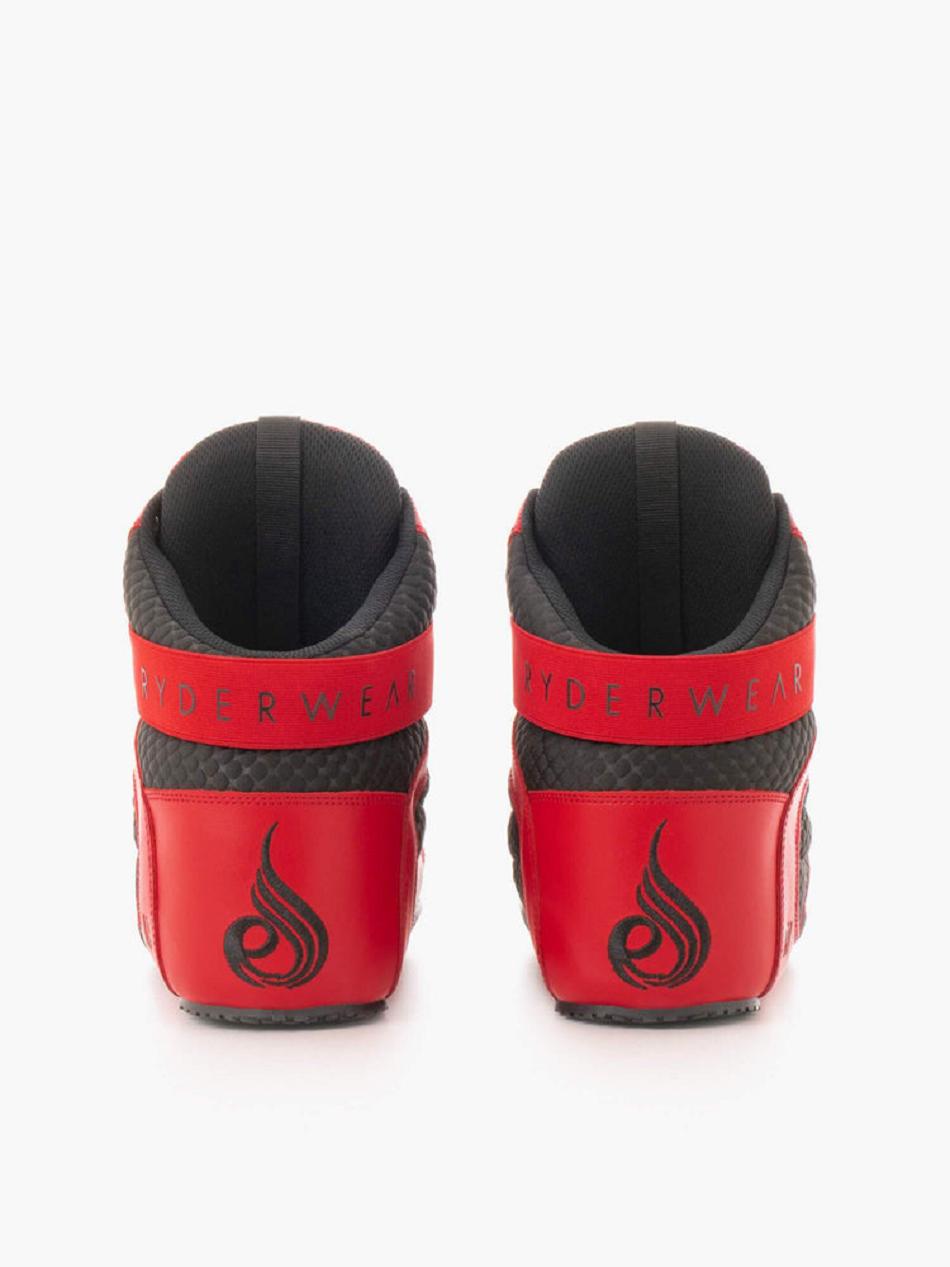 Red Men's Ryderwear D-Mak Rogue Shoes | 65Y9879276