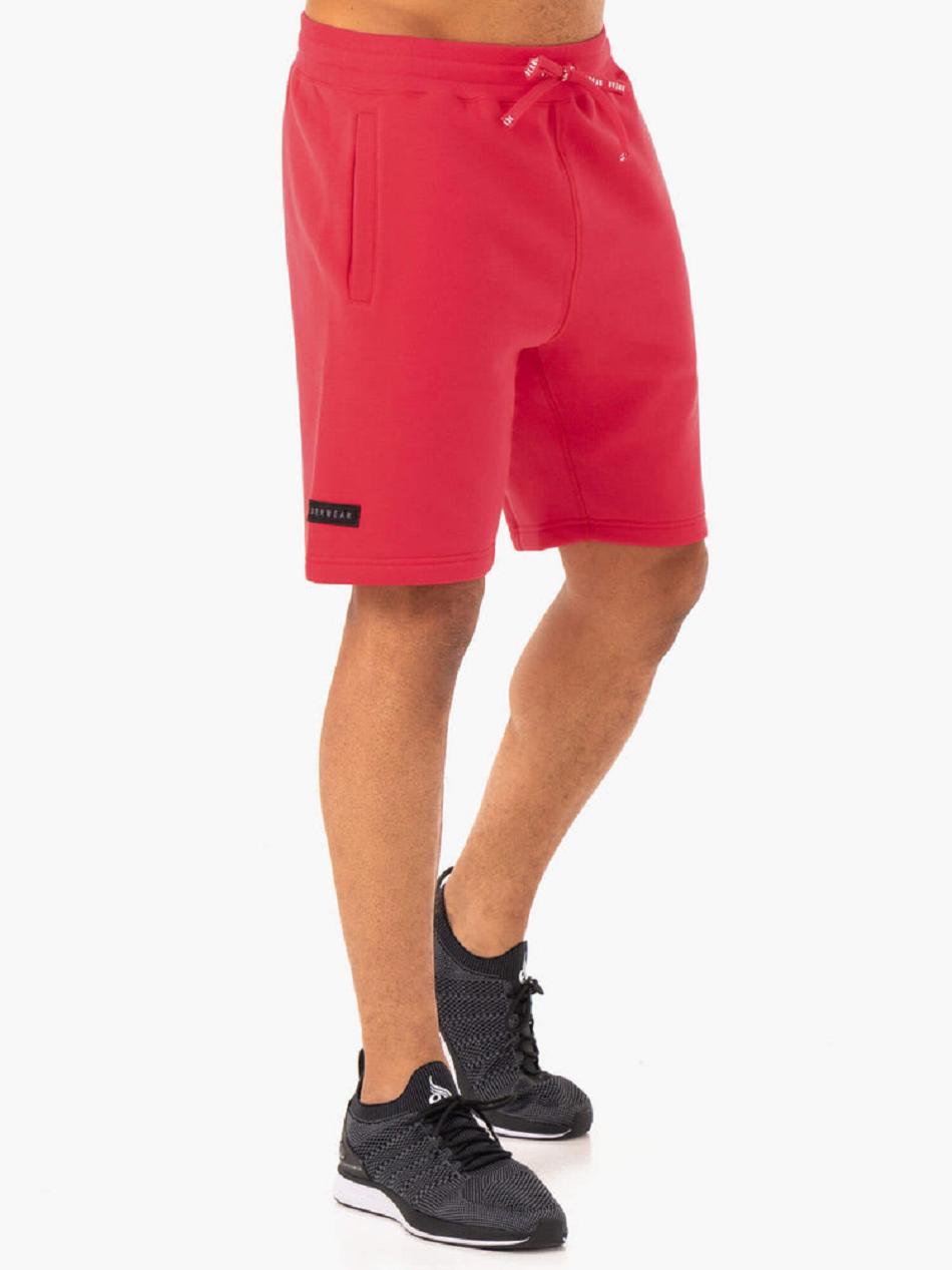 Red Men's Ryderwear Recharge Track Shorts | 93NG31218