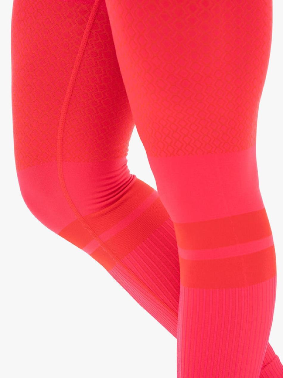 Red Women's Ryderwear Freestyle Seamless High Waisted Leggings | 80S13448