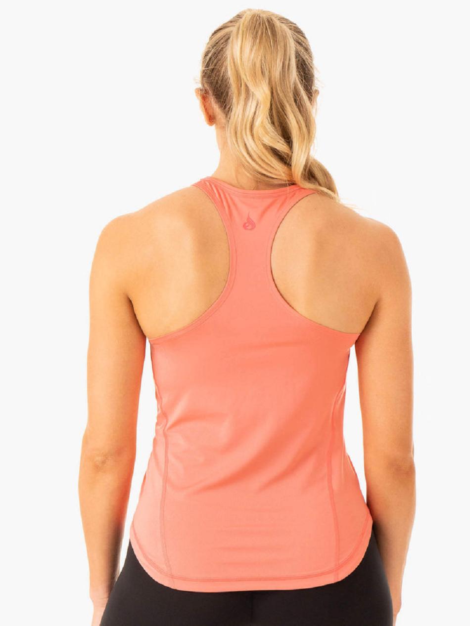 Rose / Pink Women's Ryderwear Transform Training Tank Top | 67JF66240