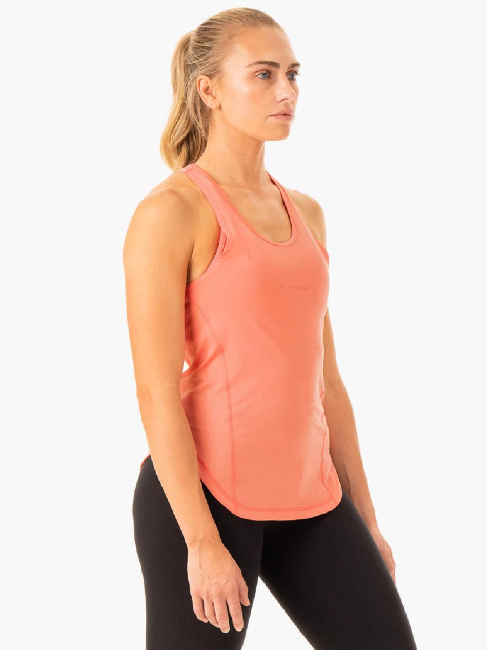 Rose / Pink Women's Ryderwear Transform Training Tank Top | 67JF66240